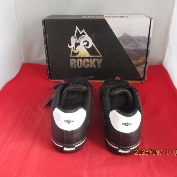 ROCKY Men's Skate - Low Nano Comp Toe Work Shoe $130 - US Size 11 - Black - 1332 - Picture 7 of 12